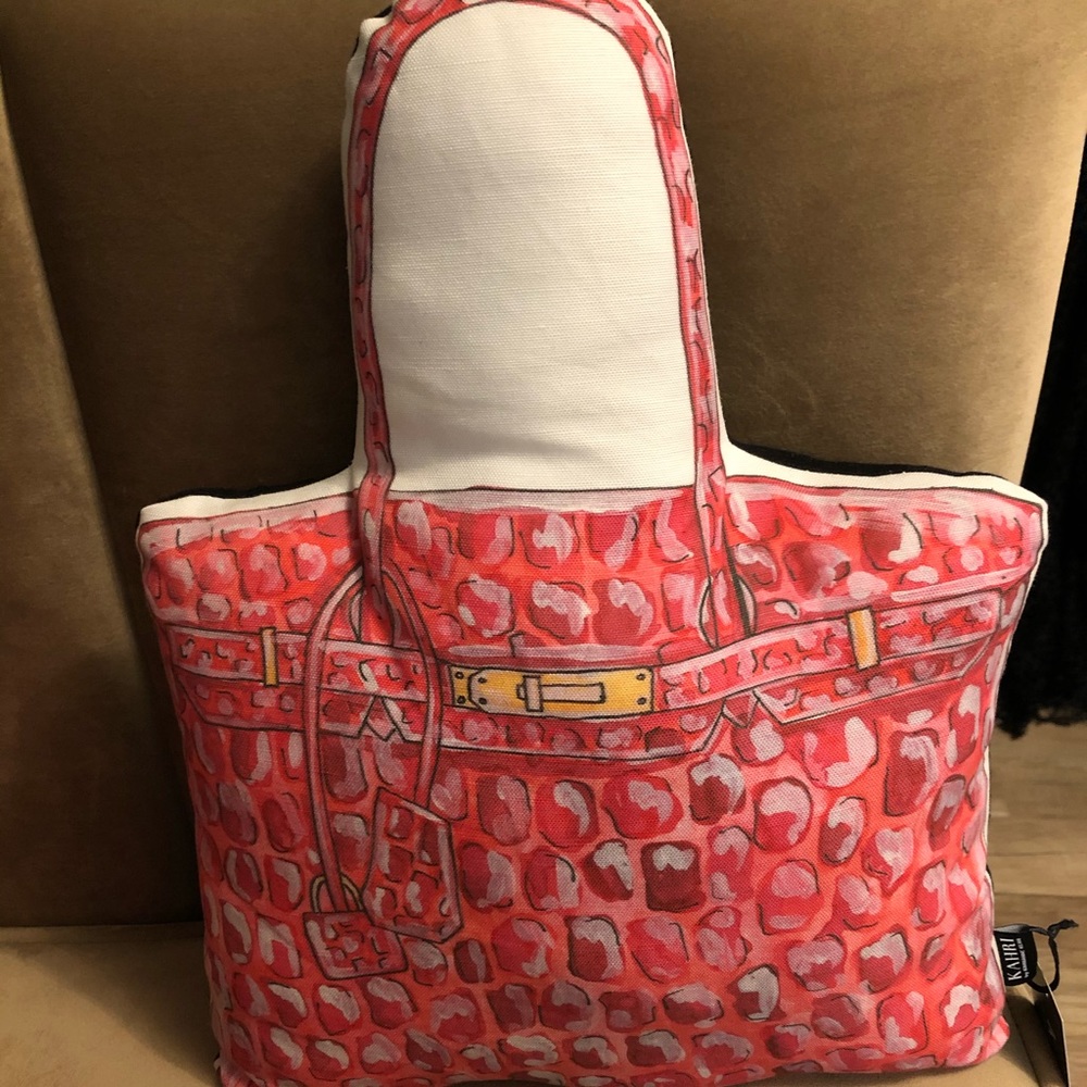 Pink Purse Pillow